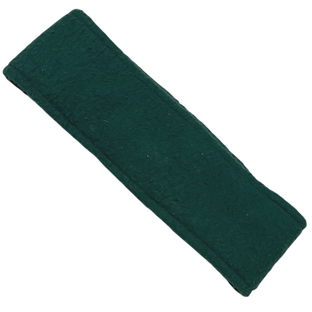 TURTLE FUR Fleece Ear Head Band Warmer Ski Snow‎ Beanie Hunter Green Teal Vtg